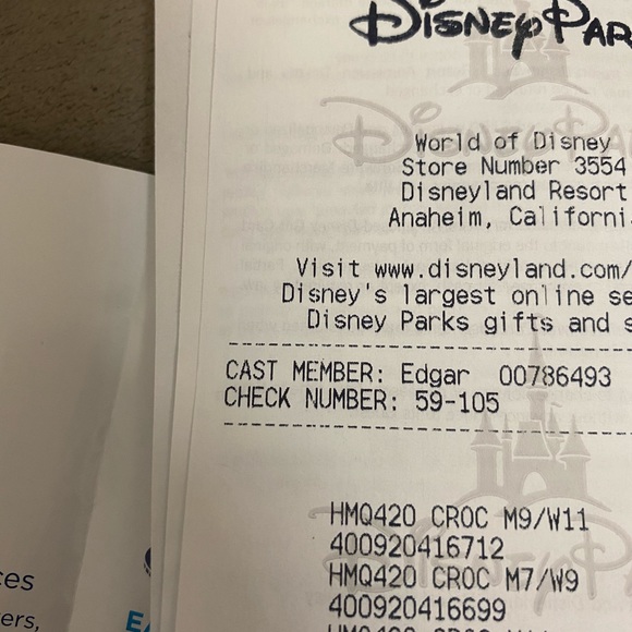 NWT Mickey Mouse Halloween Clog for Adults Crocs - Picture 9 of 9